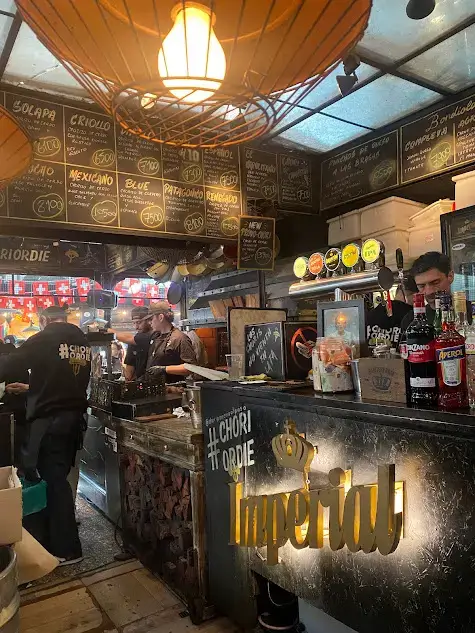 How much does it cost to travel to Argentina? La Choripaneria restaurant in San Telmo.  